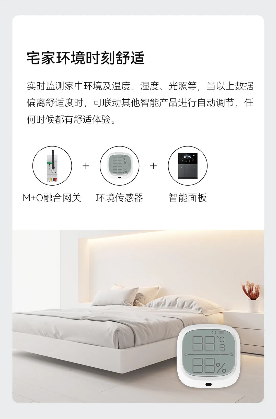 智能面板、安防傳感器