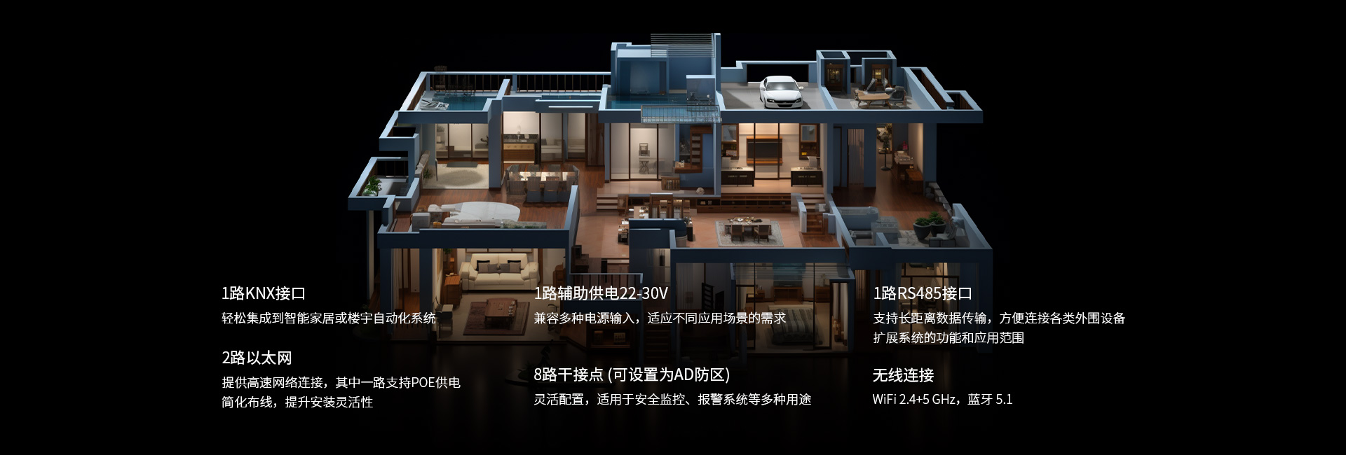 有線+無線融合，系統(tǒng)穩(wěn)定不失靈活